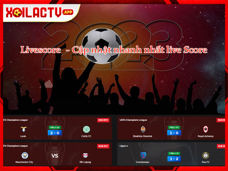 Lợi ích khi người chơi truy cập vào xem ứng dụng Livescore